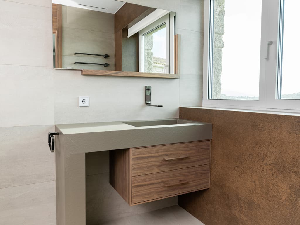 Muebles de baño a medida en O Porriño - Carpintería Joyla