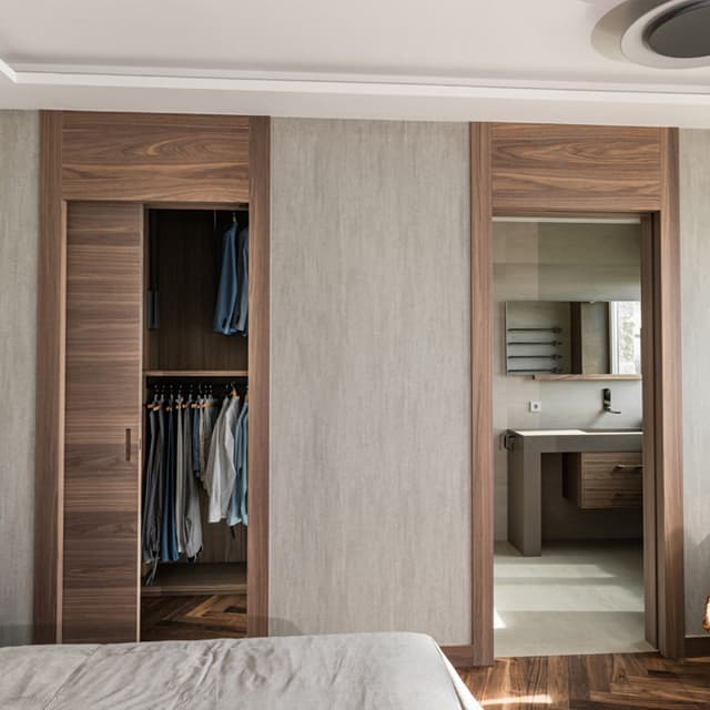 Puertas de madera en O Porriño