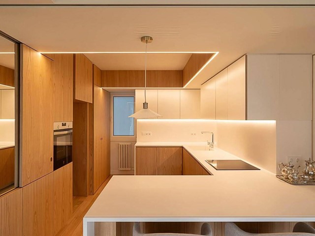 Interior carpentry for a unique design